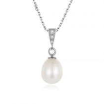 Colier din Argint 925 Shining White Beauty