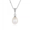 Colier din Argint 925 Shining White Beauty