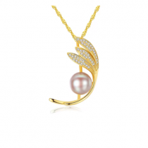 Colier din Argint 925 Bohemian Autumn Leaf