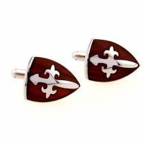 Butoni de Camasa Celtic Wood Shield