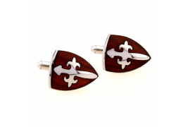 Butoni de Camasa Celtic Wood Shield