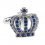 Butoni de Camasa Royal Blue Crown