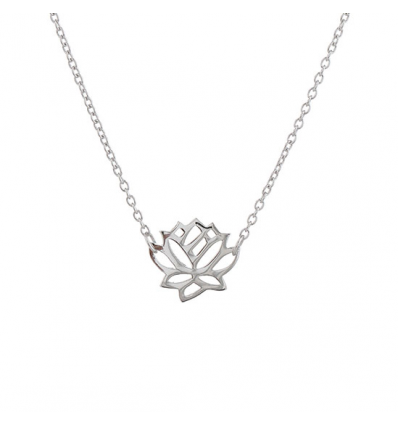 Colier din Argint 925 Silver Lotus Flower