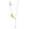 Colier din Argint S925 Golden Flying Butterflies