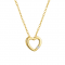 Colier din Argint 925 Golden Little Heart