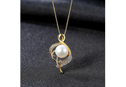 White Elegance Pearl - Colier din Argint S925