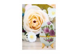 Caseta Ou Faberge "Vintage Rose"