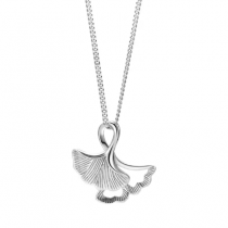 Colier din Argint 925 Silver Charm Leaf
