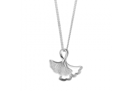Colier din Argint 925 Silver Charm Leaf