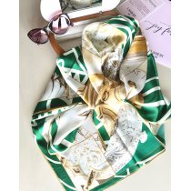 Esarfa de Matase Green Euphoria