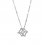Colier din Argint 925 Minimalist Silver Cube