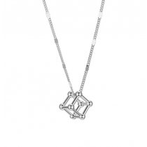 Colier din Argint 925 Minimalist Silver Cube