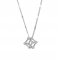 Colier din Argint 925 Minimalist Silver Cube
