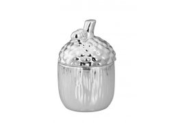 Bomboniera Argintata Acorn Silver Shine