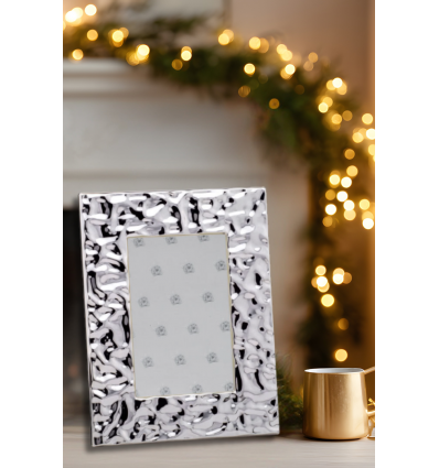 Rama foto Argintata 10*15 cm Silver Shine Photo Frame