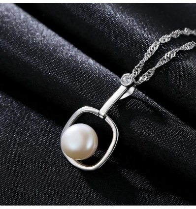 Colier din Argint 925 Silver Pearl Charm