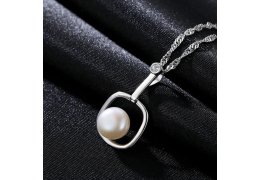 Colier din Argint 925 Silver Pearl Charm
