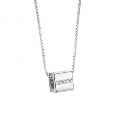 Colier din Argint 925 Silver Cube Signature