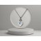 Colier Aurora Heart Crystal