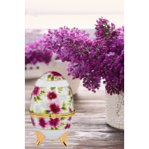 Caseta Ou Faberge din Portelan 