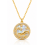 Colier din Argint 925 placat cu aur, Zodia Scorpion