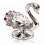 Lebada decorativa cu Cristale Swarovski Elegant Swan