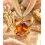 Golden Butterfly – Pandantiv fluture cu cristal Swarovski, auriu