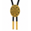 Cravata Americana Bolo Tie  - Imperial Toledo, incrustata cu fir de aur