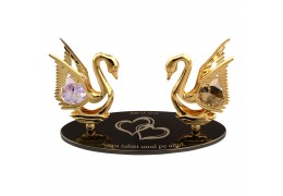 Doua Lebede cu Swarovski