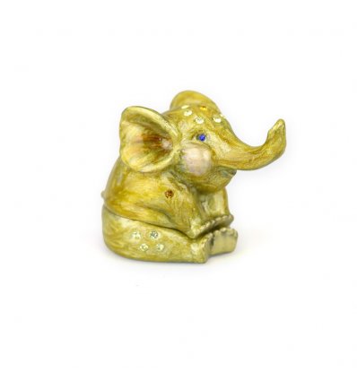 Casetuta elefant cu pietre semipretioase