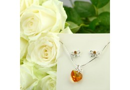SINCERITATE - 11 Trandafiri cu set SWAROVSKI