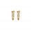 Cercei topaz decorati cu cristale - Parure Milano