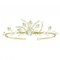 Diadema bentita cu cristale Swarovski