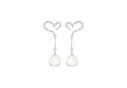 Cercei cu cristale Swarovski "In Love"