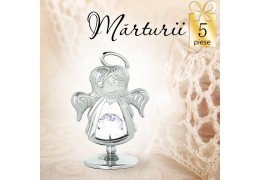 Ingeras cu cristale Swarovski - oferta de 5 marturii