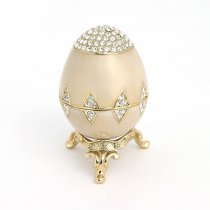 Royal Satin - Ou Faberge - Casetuta cu cristale