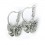 Spring sparkle - cercei fluturas cu cristale