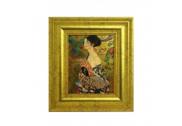 Tablou Doamna cu evantai Klimt