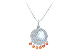 Colier Crystal Heart Glow - PARURE Milano