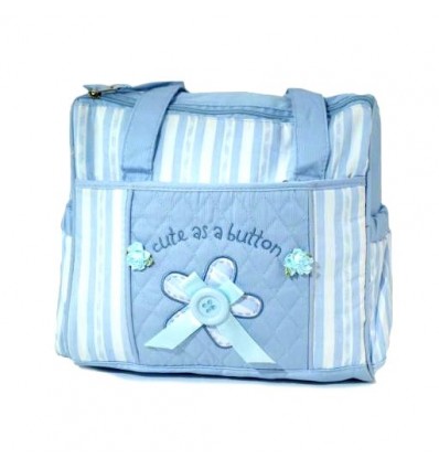 Geanta copii Happy Baby Blue Flower