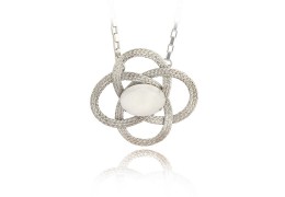 Colier statement "Infinity" placat cu aur