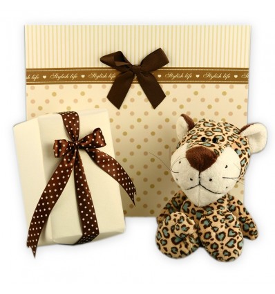 Little Friends - Spotty leopard de plus si ambalaj de lux pentru cadoul tau