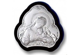 Iconita pe foita de argint - Marturie botez
