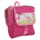 Ghiozdan roz din material textil