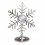 Fulg de nea cu 7 cristale Swarovski
