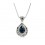 Magic Sapphire - Colier cu cristale Swarovski