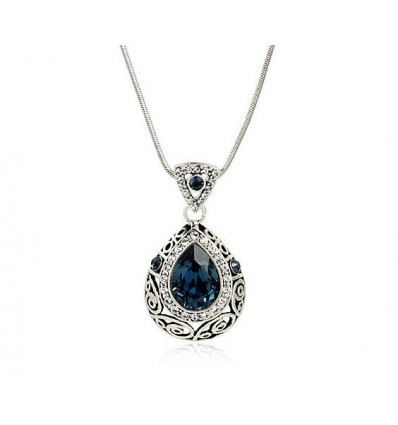 Magic Sapphire - Colier cu cristale Swarovski