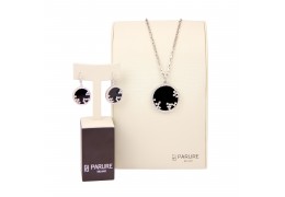 Set cu onix si cristale Swarovski