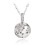 Globulet cu inimioare cu cubic zirconia