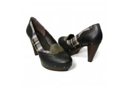 Pantofi din piele neagra de caprioara Dr Scholl